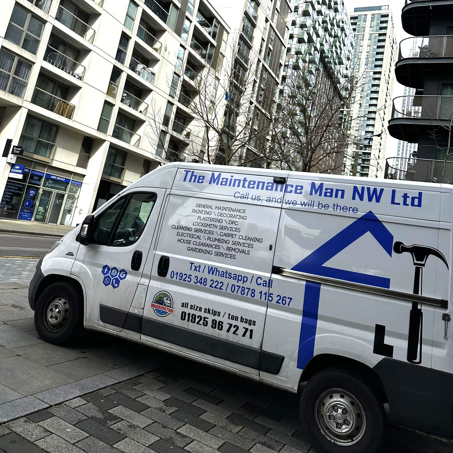 The Maintenance Man NW Ltd at work